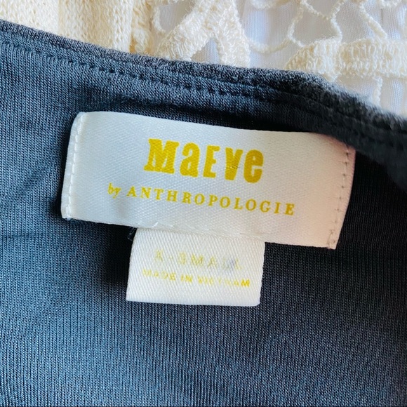 Maeve by Anthro. Heather Ruched Dress Gray XS - Picture 6 of 14